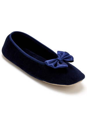 Ballerines plates textile