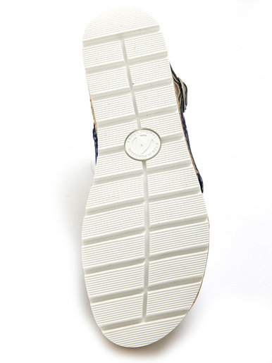 Sandales extensibles doublées cuir
