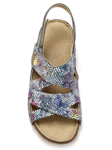 Sandales cuir ouverture totale