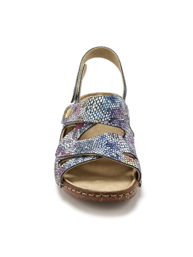 Sandales cuir ouverture totale