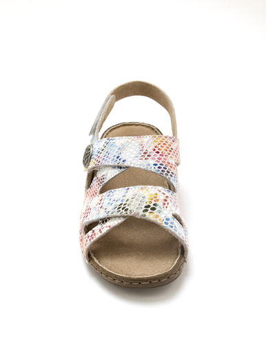 Sandales cuir ouverture totale