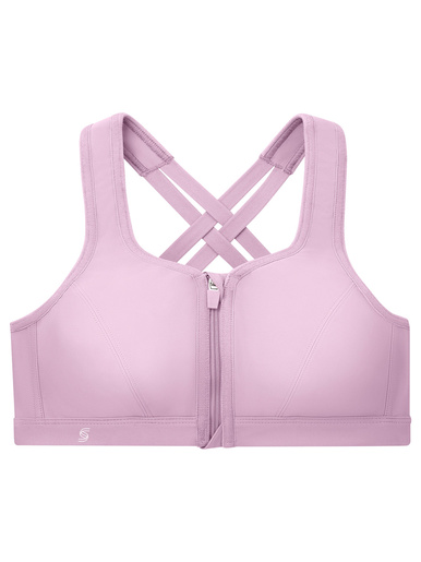 Soutien-gorge sport fermeture éclair