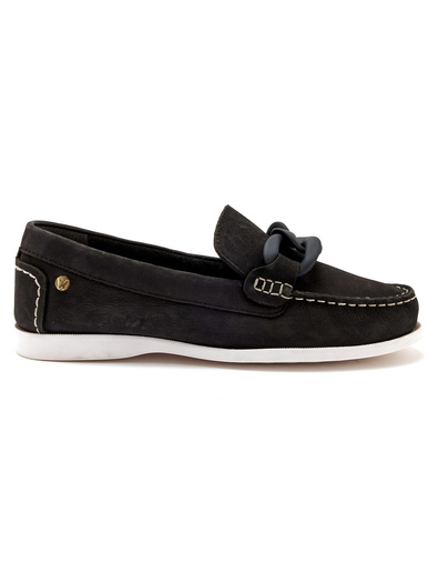 Mocassins bateau cuir nubuck