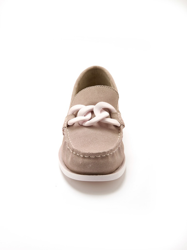 Mocassins bateau cuir nubuck