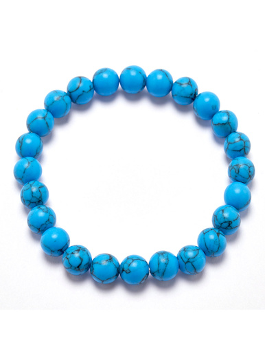 Bracelet pierre turquoise - Balsamik - Turquoise