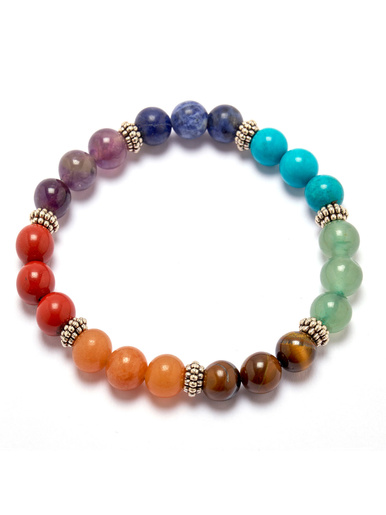 Bracelet 7 chakras - Daxon - Multicolore