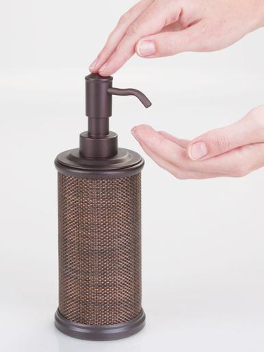 Distributeur de savon acier - Idesign - Bronze