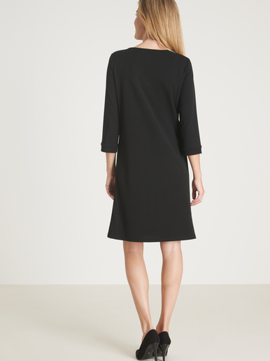 Robe housse en maille fluide