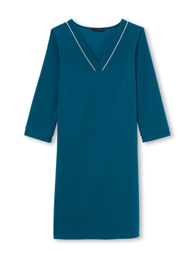 Robe housse en maille fluide