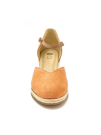 Sandales hautes style espadrilles