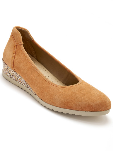 Ballerines compensées semelle amovible - Pédiconfort -