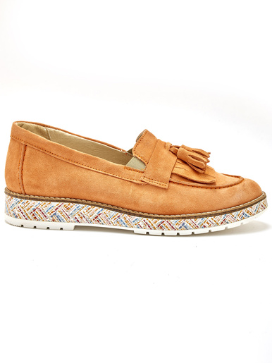 Mocassins pompons aérosemeelle amovible