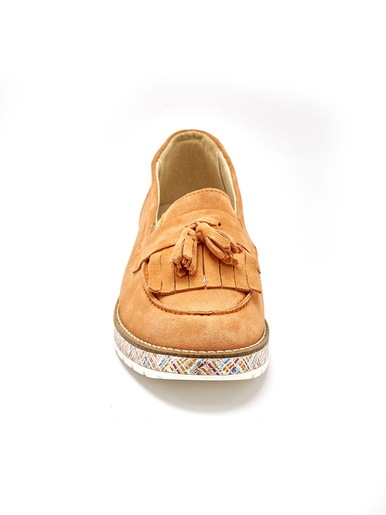 Mocassins pompons aérosemeelle amovible