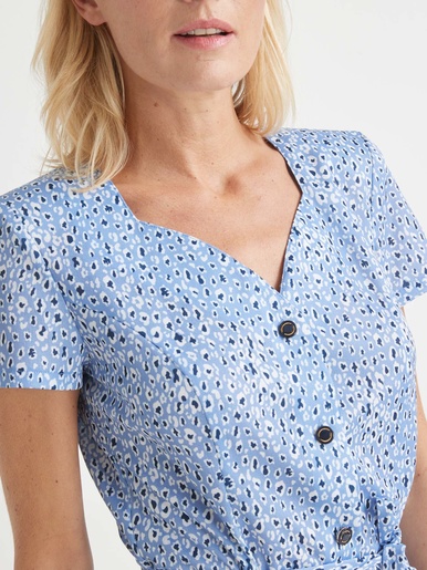 Robe maille fluide