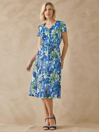 Robe maille fluide