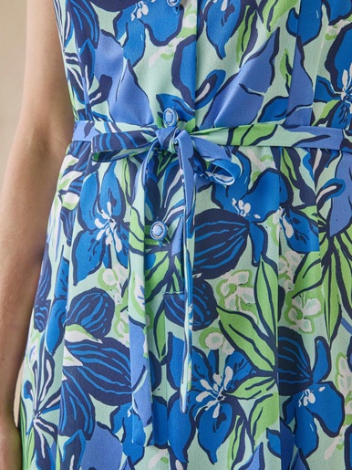 Robe maille fluide