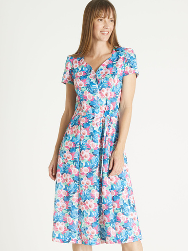 Robe maille fluide