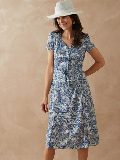 Robe maille fluide