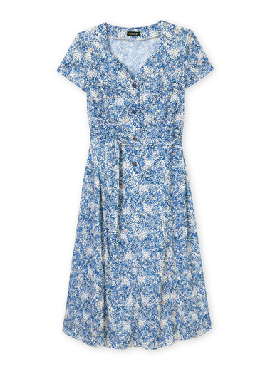 Robe maille fluide