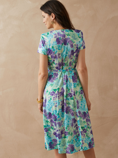 Robe maille fluide