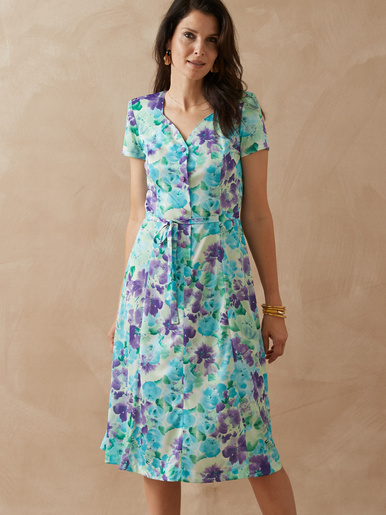 Robe maille fluide