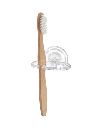 Porte-brosse à dents avec ventouse - Idesign - Blanc