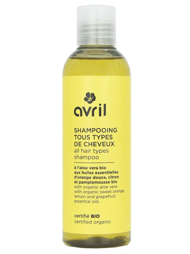 Shampooing tous types de cheveux 200 ml - Avril - 