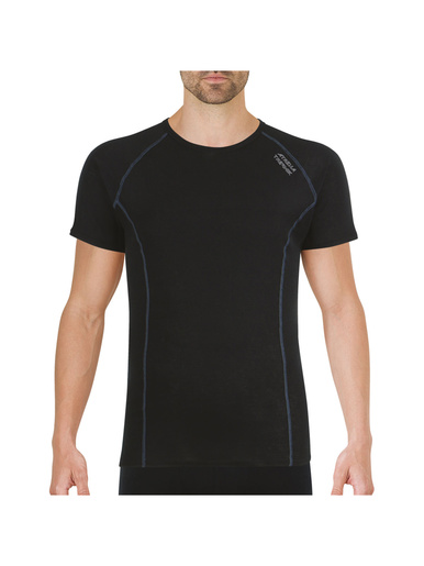 Tee-shirt manches courtes homme Thermik - Athéna - Noir