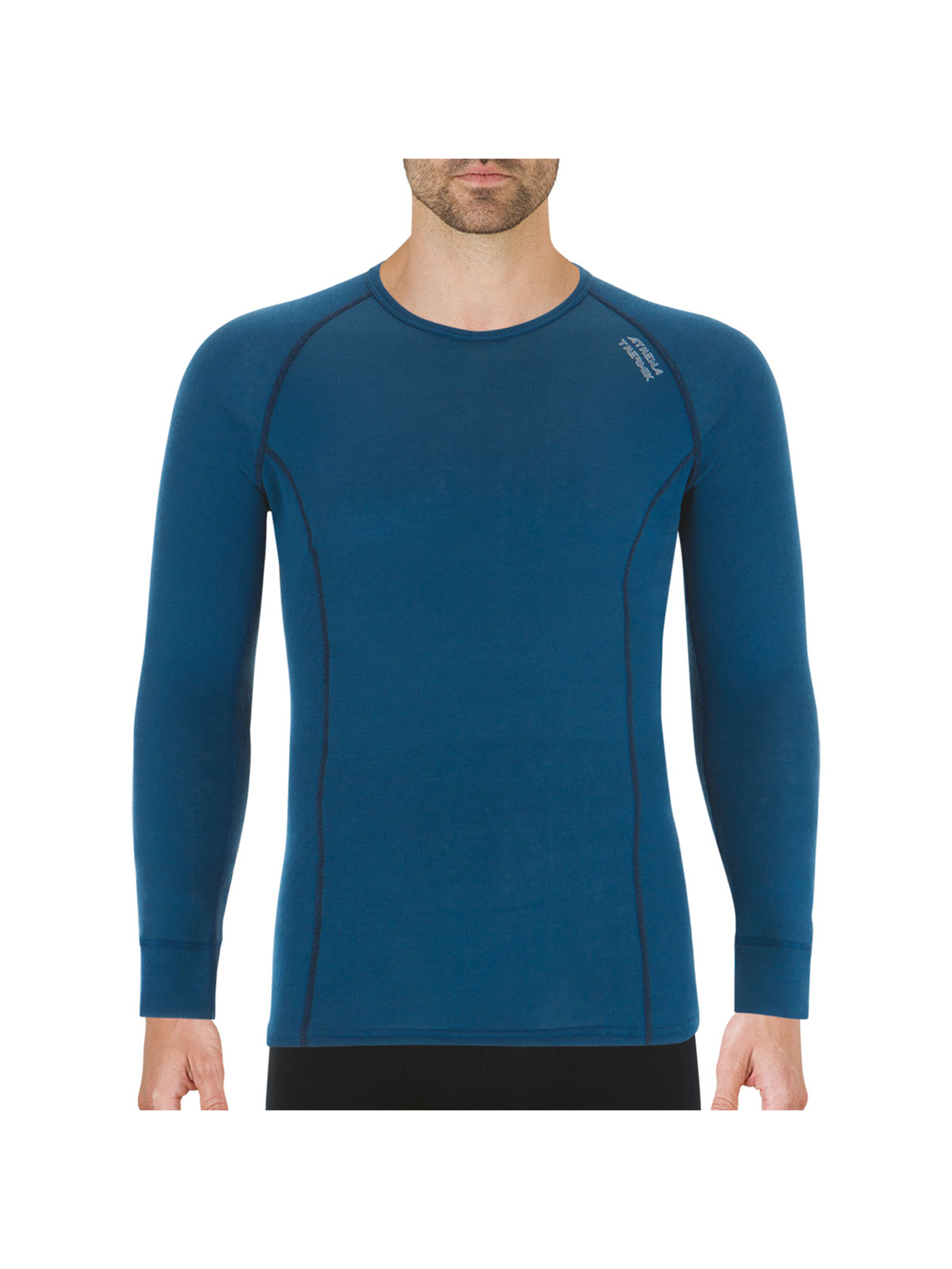 Tee-Shirt Manches Longues Femme Thermik ATHENA - Sous-Couche Chaude Respirante - Coupe Ajustée (Noir, Taille 36 à 50)