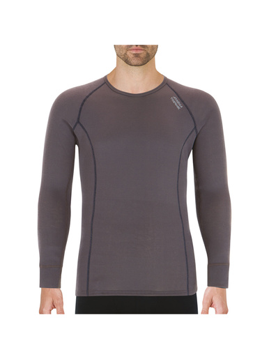 Tee-shirt manches longues homme Thermik - Athéna - Gris