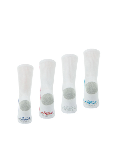 Lot de 4 paires de chaussettes de sport