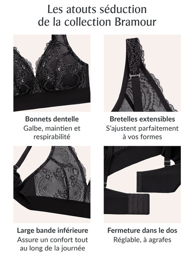Bralette Bramour Lexington sans armature
