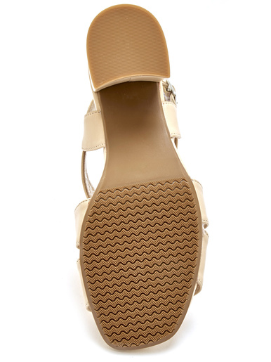 Sandales tout cuir