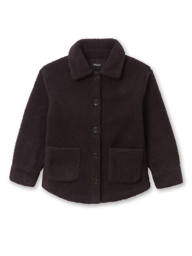 Veste chaude en maille moutonnée