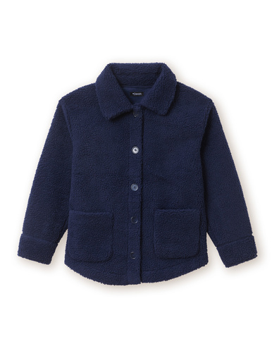Veste chaude en maille moutonnée