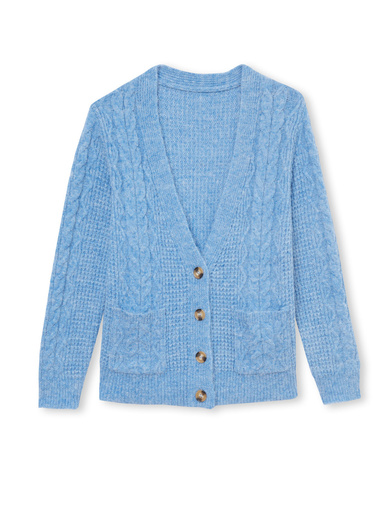 GIlet torsadé