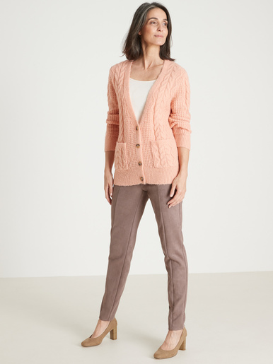 GIlet torsadé