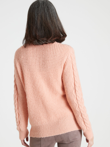 GIlet torsadé