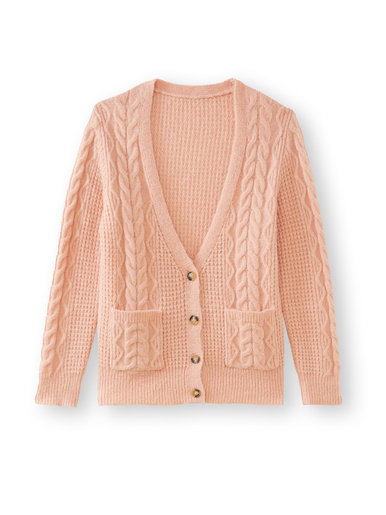 GIlet torsadé
