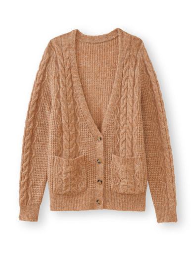 GIlet torsadé