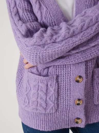 GIlet torsadé