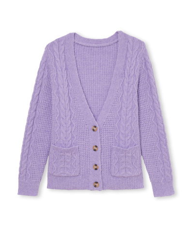 GIlet torsadé
