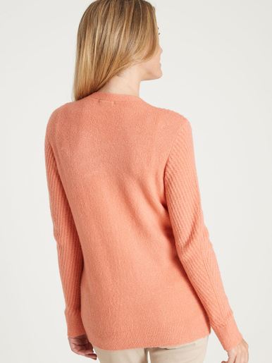 Gilet en maille affinante