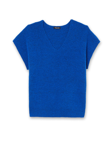 Pull manches T avec laine