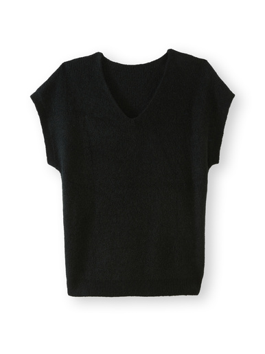 Pull manches T avec laine
