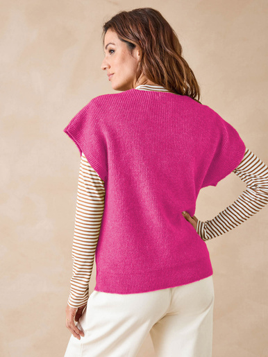 Pull manches T avec laine