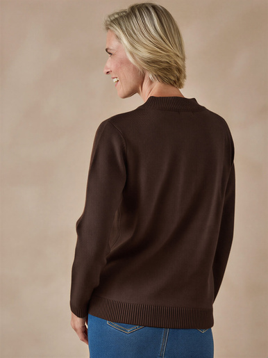 Pull encolure tunisienne