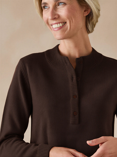 Pull encolure tunisienne