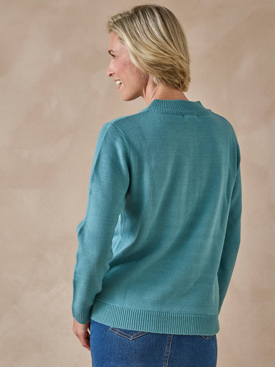 Pull encolure tunisienne