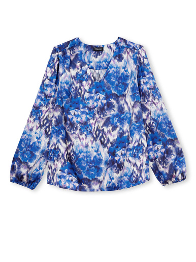 Blouse fluide encolure V